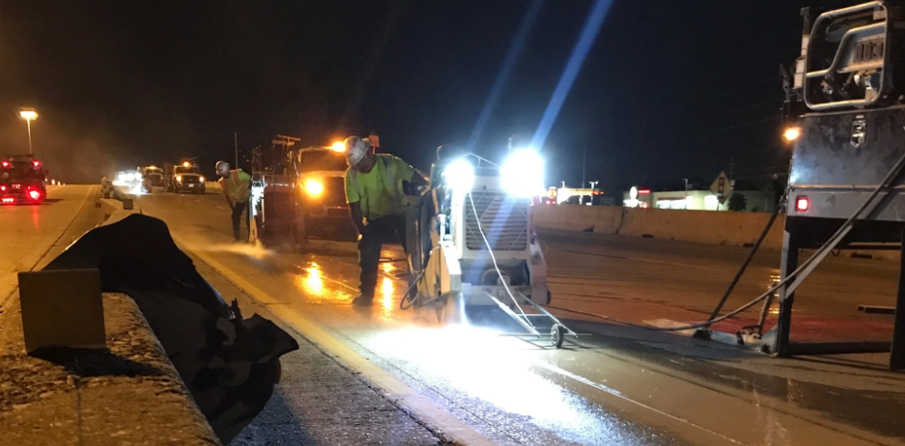 Industrial concrete sawing — clean straight cuts (Photo 5)